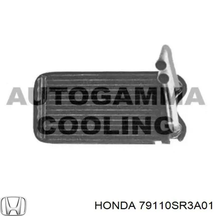 Радиатор печки (отопителя) на Honda Civic V 