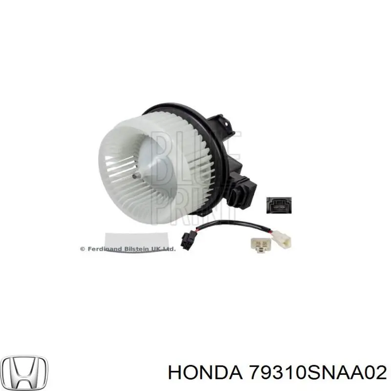 Вентилятор печки 79310SNAA02 Honda