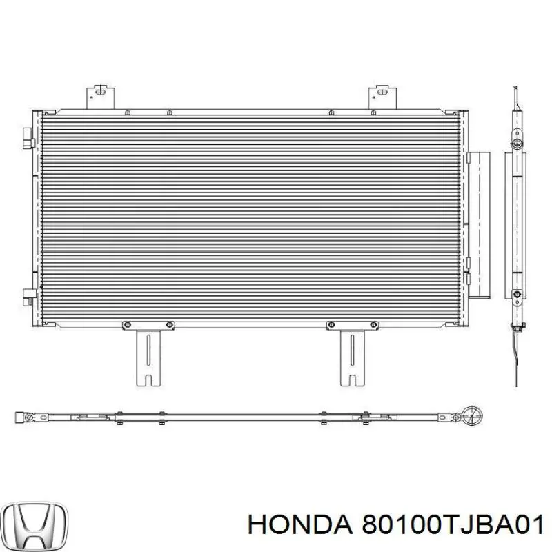 80100TJBA01 Honda 