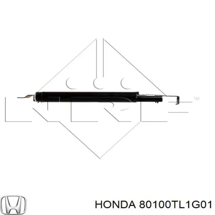 Конденсатор кондиционера Honda 80100TL1G01 цена, от 78.57 USD