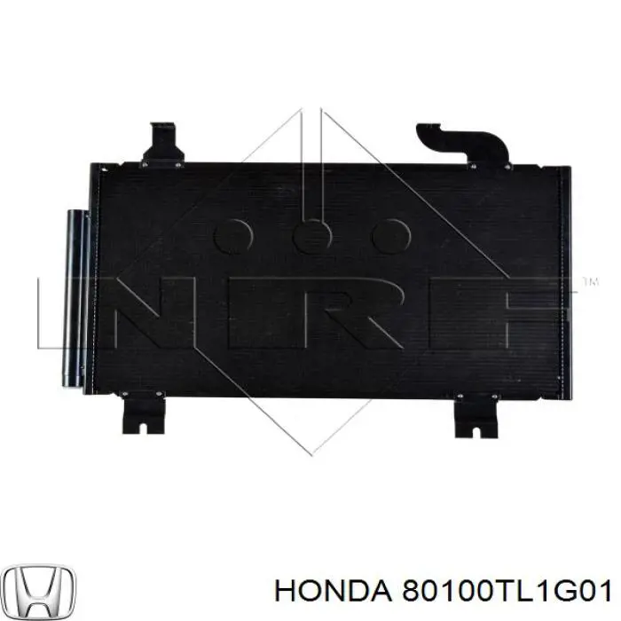 Купить 80100TL1G01 Honda Радиатор системы охлаждения кондиционера