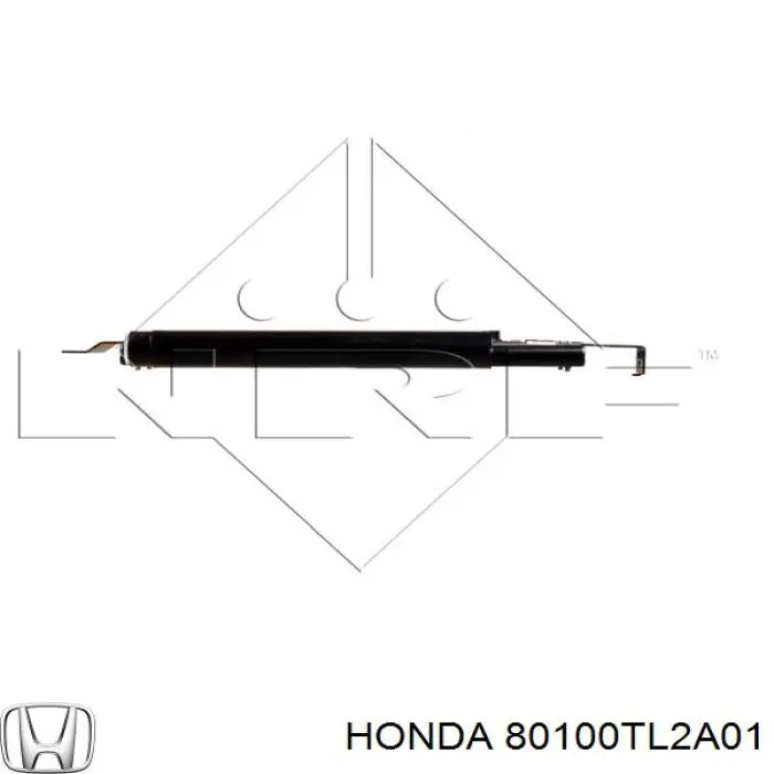80100TL2A01 Honda радиатор кондиционера