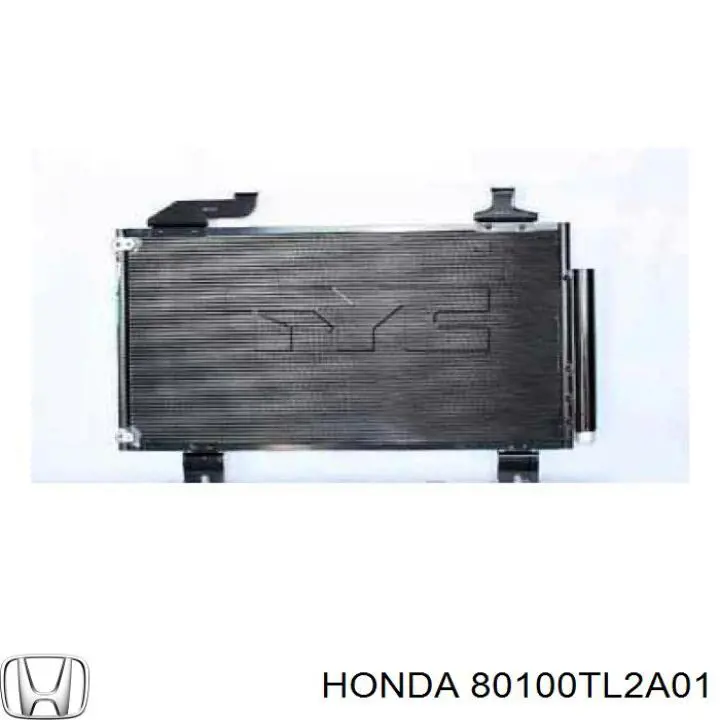 Купить 80100TL2A01 Honda Радиатор системы охлаждения кондиционера