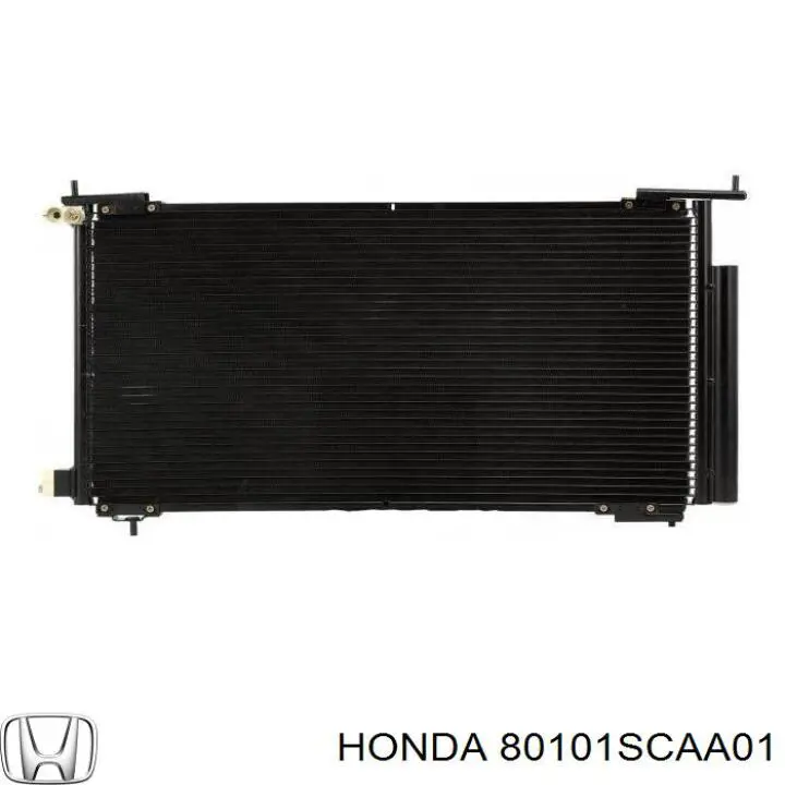 80101SCAA01 Honda радиатор кондиционера