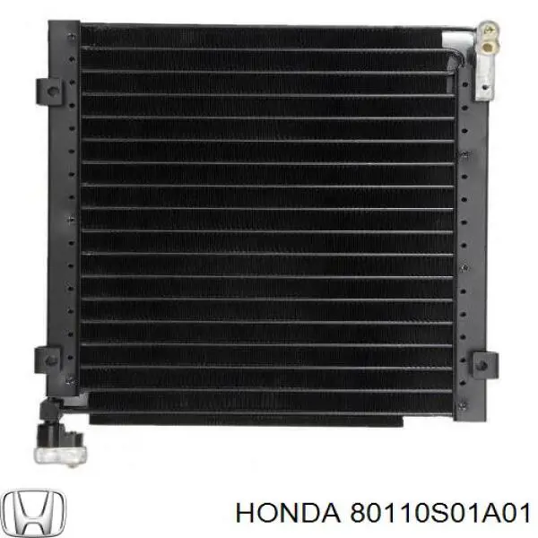 80 110 S01 A01 Honda радиатор кондиционера
