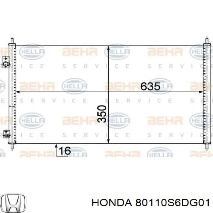 80110S6DG01 Honda