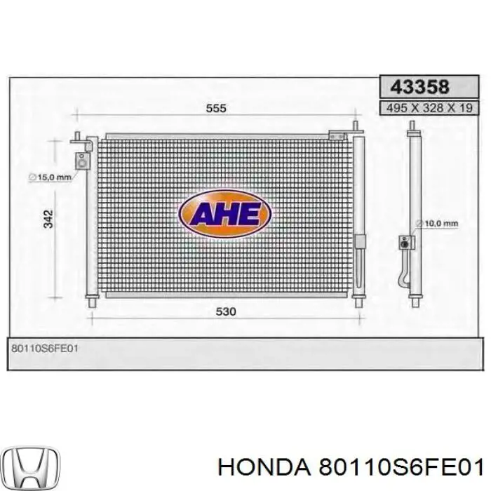 80110S6FE01 Honda