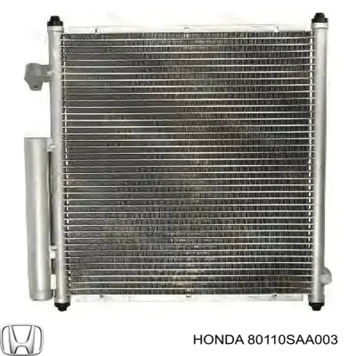Радиатор охлаждения кондиционера Honda 80110SAA003
