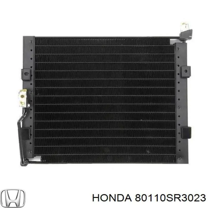 Радиатор кондиционера Хонда Сивик 6 (Honda Civic)