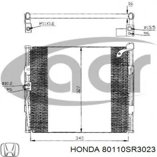 80110SR3023 Honda