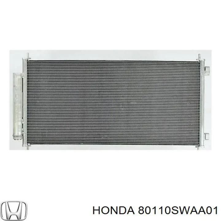 Радиатор кондиционера Honda 80110SWAA01