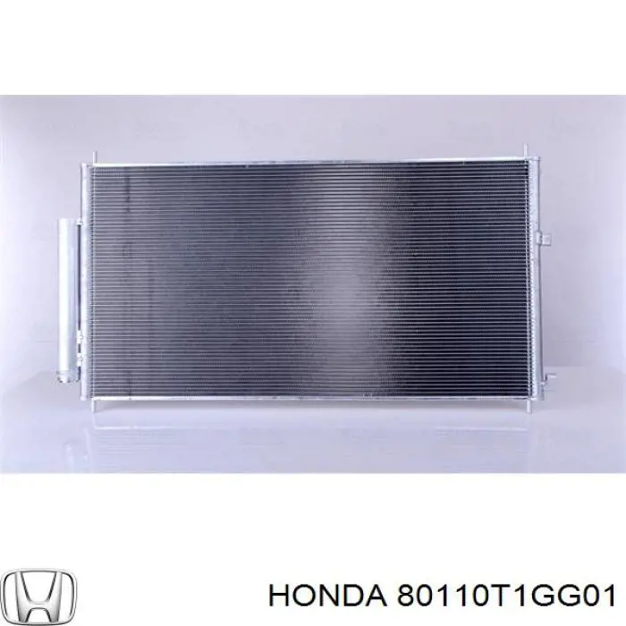 80110T1GG01 Honda radiador de aparelho de ar condicionado