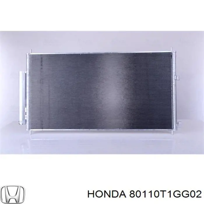 Радиатор кондиционера Honda 80110T1GG02