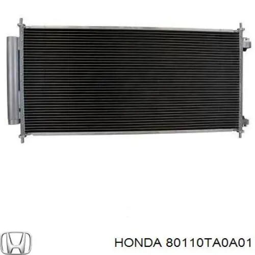 Радиатор кондиционера Honda 80110TA0A01