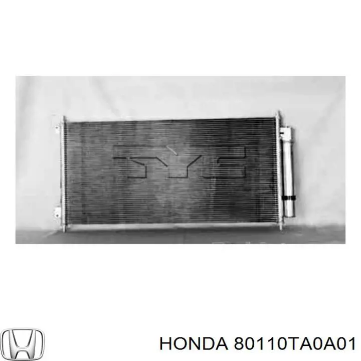 Купить 80110TA0A01 Honda Радиатор системы охлаждения кондиционера