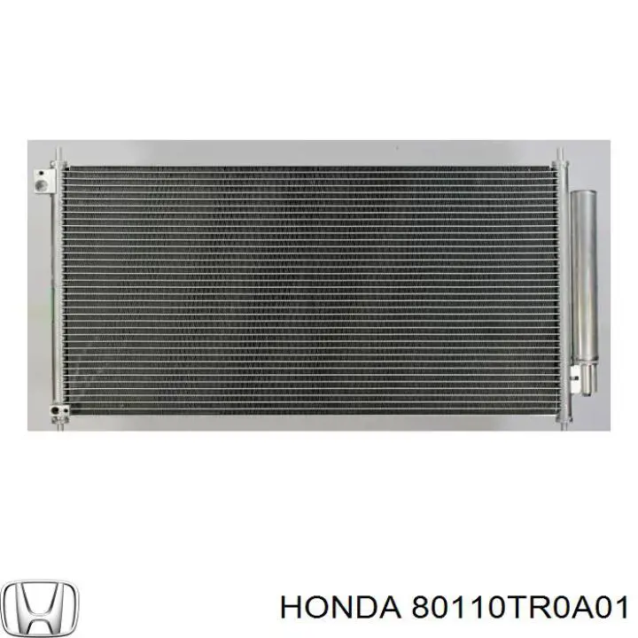 80110TR0A01 Honda радиатор кондиционера