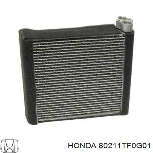 Радиатор испарителя кондиционера Honda 80211TF0G01 цена, от 42.41 USD
