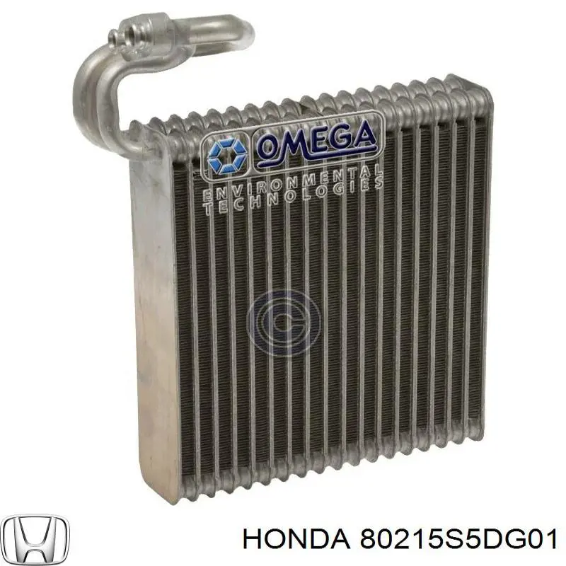 80215S5DG01 Honda Радиатор отопителя салона