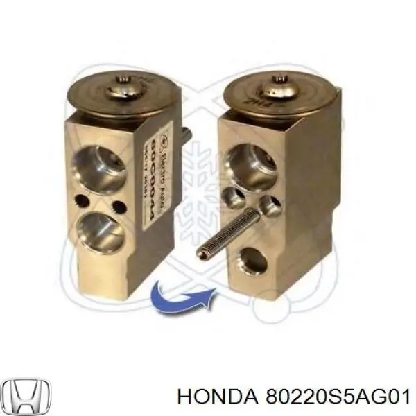 Клапан TRV кондиционера на Honda Accord VII 