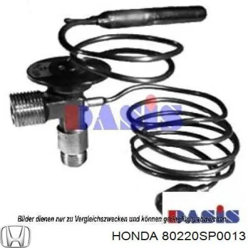 Клапан компрессора кондиционера 80220SP0013 Honda