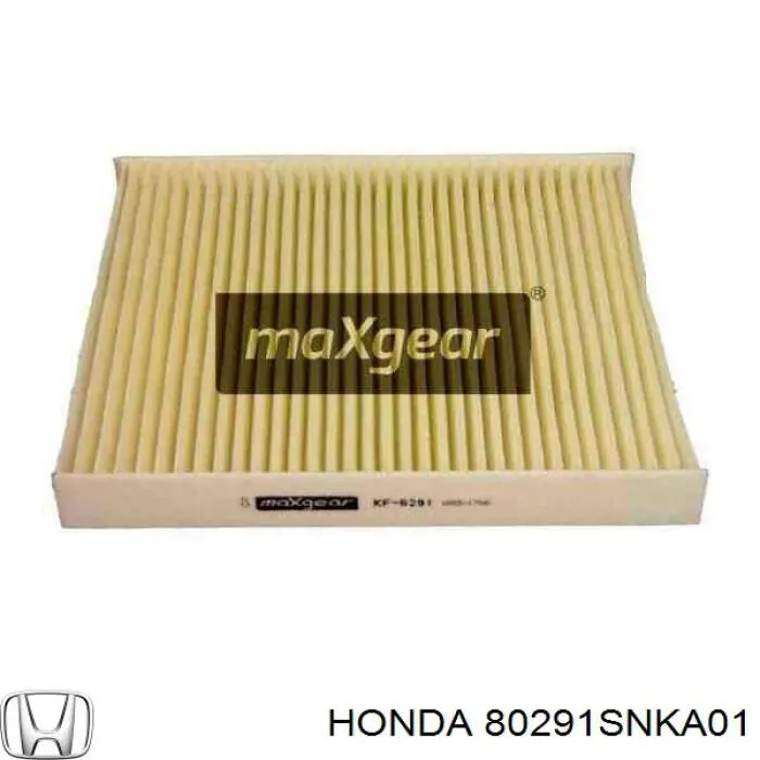 Фильтр воздушный отопителя Honda 80291SNKA01 цена, от 7.88 USD