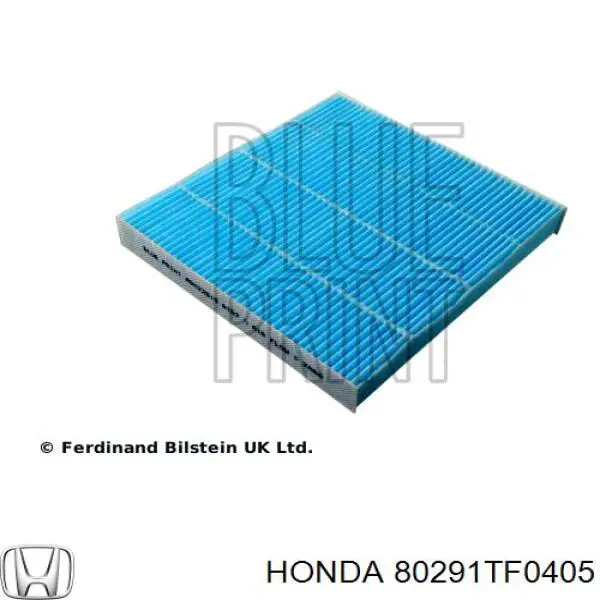 Фильтр воздушный отопителя Honda 80291TF0405 цена, от 4.18 USD