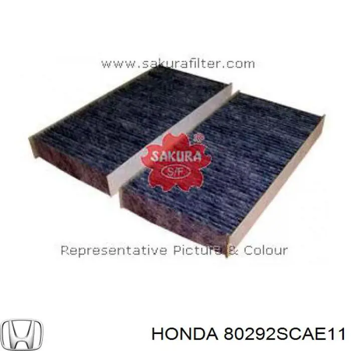 Воздушный фильтр салона Honda 80292SCAE11