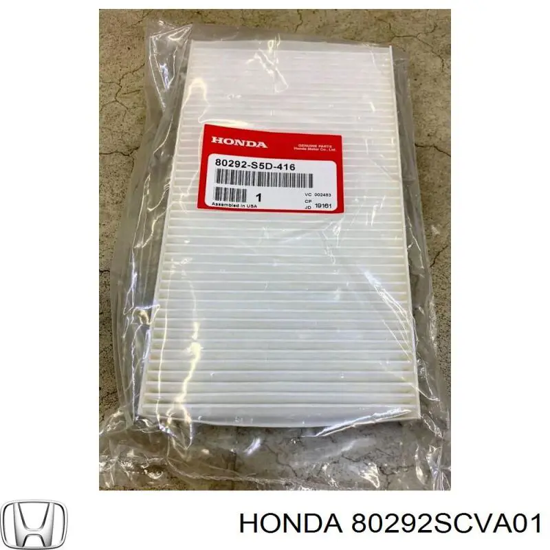 Фильтр салона 80292SCVA01 Honda