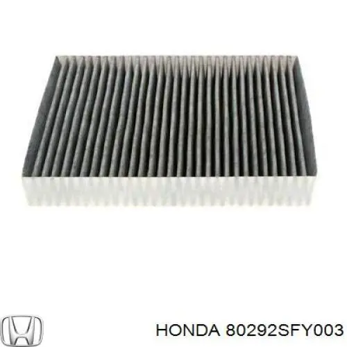 Купить 80292SFY003 Honda Фильтр салона угольный