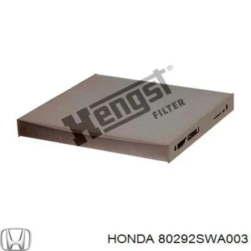 Купить 80292SWA003 Honda Фильтр салона угольный