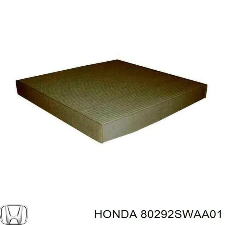 Купить 80292SWAA01 Honda Фильтр салона угольный