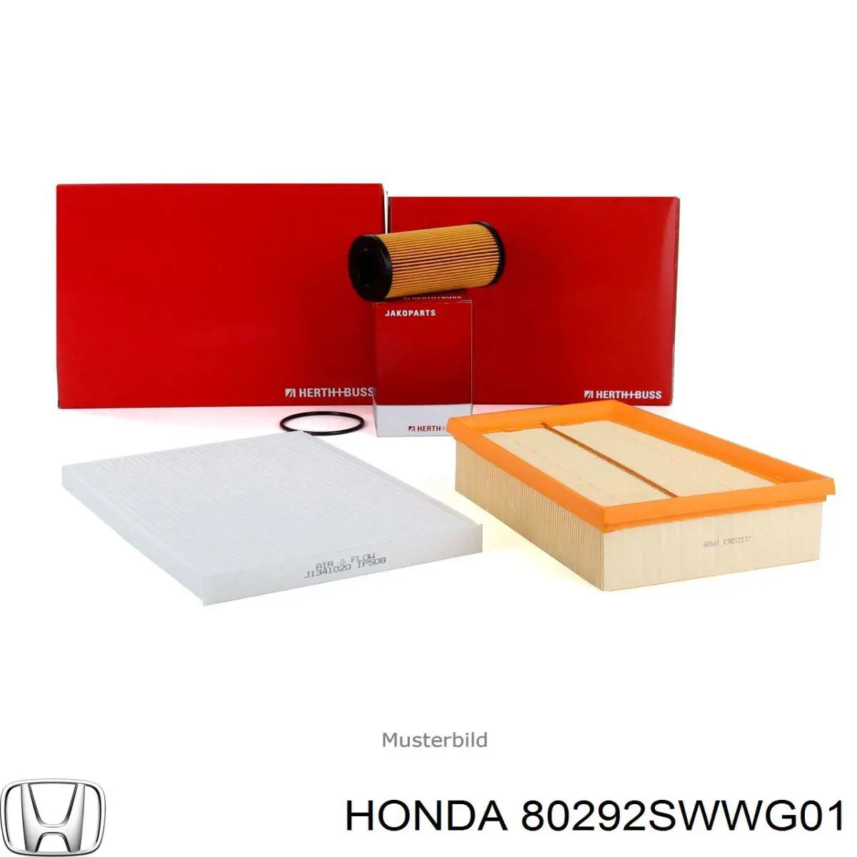 Купить 80292SWWG01 Honda Фильтр салона угольный