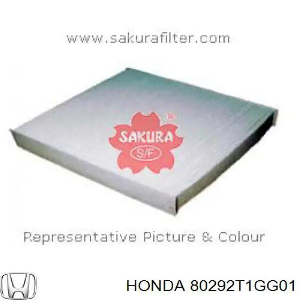 Воздушный фильтр салона Honda 80292T1GG01