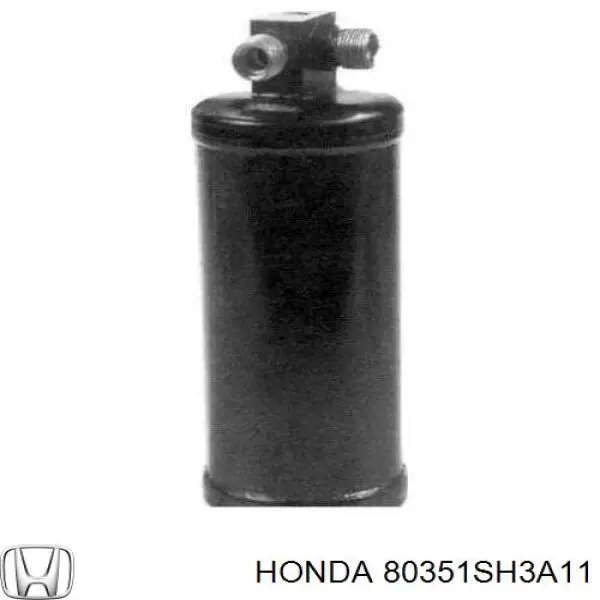 Ресивер-осушитель кондиционера на Honda Civic IV 