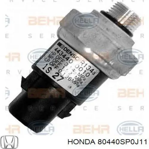 80 440-SP0-J11 Honda датчик абсолютного давления кондиционера