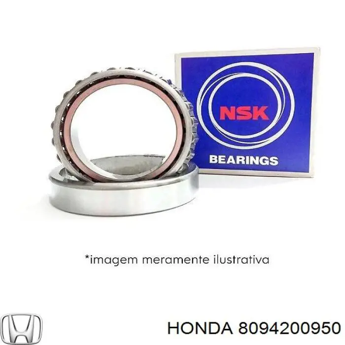 8094200950 Honda Подшипник дифференциала заднего моста