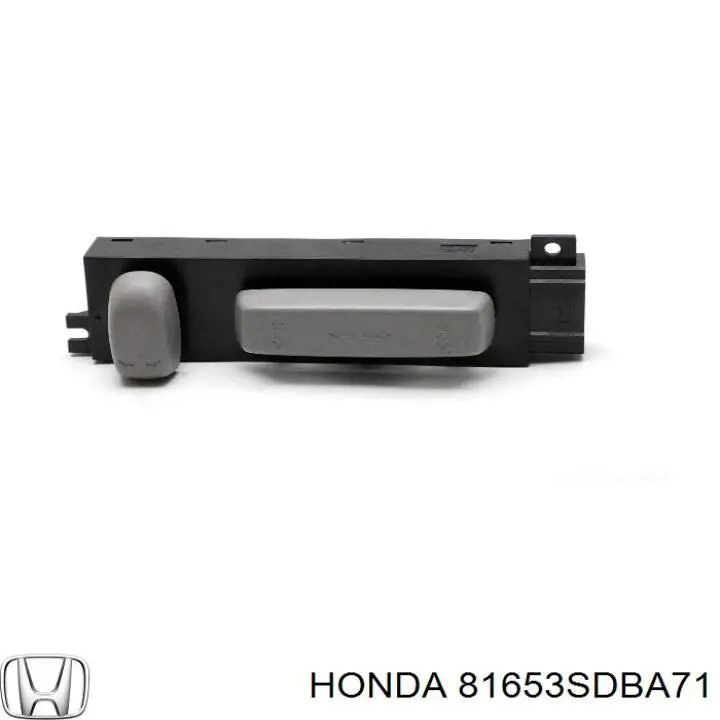 81653SDBA71 Honda Блок кнопок механизма регулировки сидений, левый
