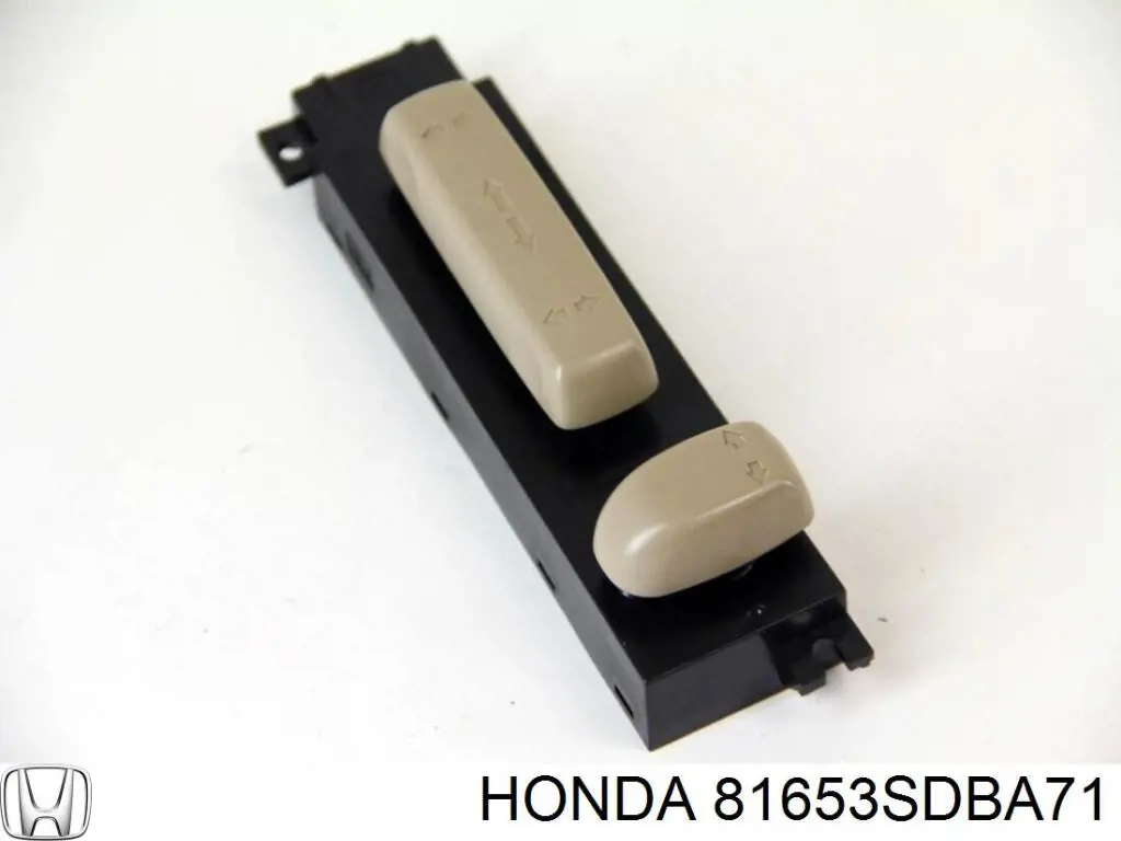 Блок кнопок механизма регулировки сиденья левый 81653SDBA71 Honda