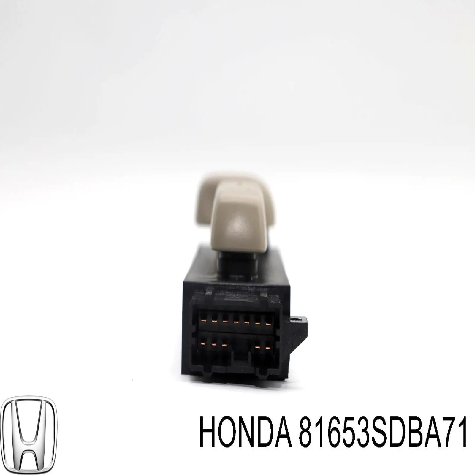 Блок кнопок механизма регулировки сиденья левый 81653SDBA71 Honda