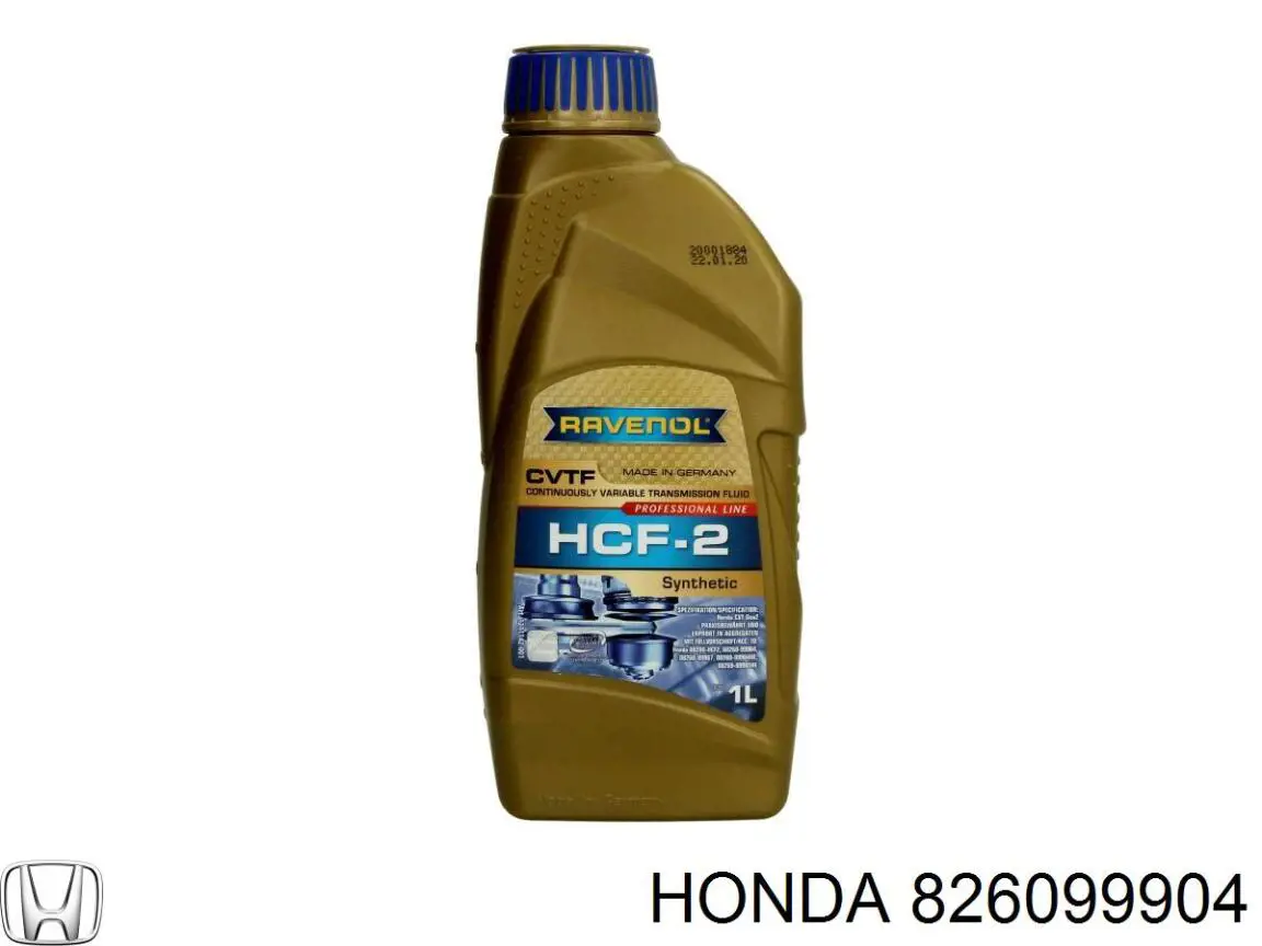 Трансмиссионное масло 826099904 Honda