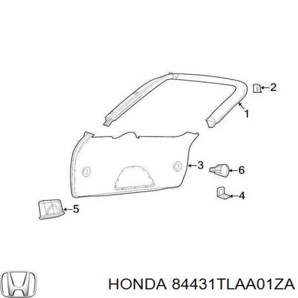  84431TLAA01ZA Honda