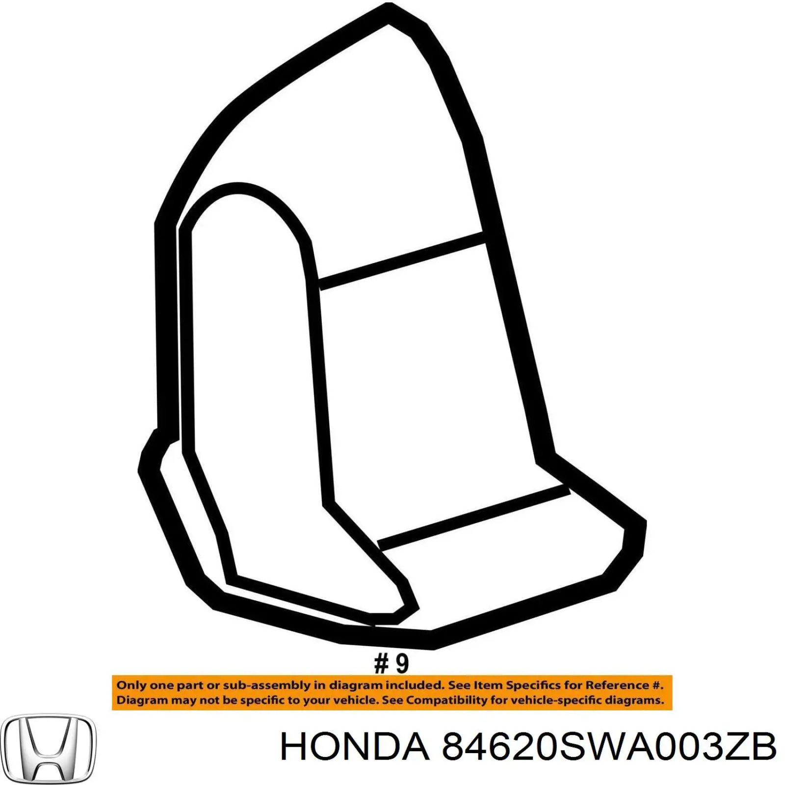  84620SWA003ZB Honda