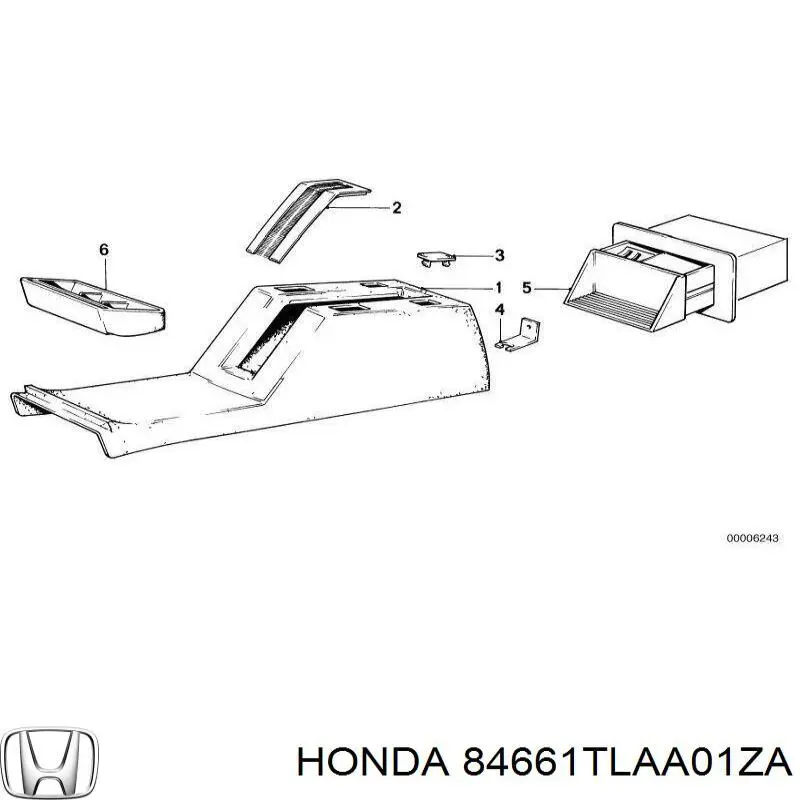  84661TLAA01ZA Honda