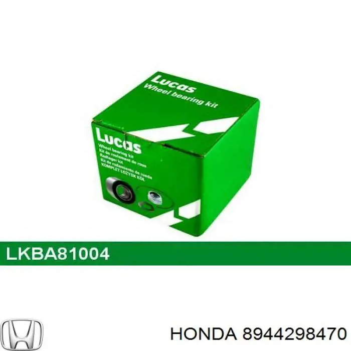 Подшипник задней ступицы 8944298470 Honda