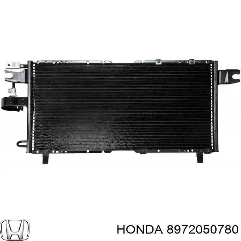 8972050780 Honda радиатор кондиционера