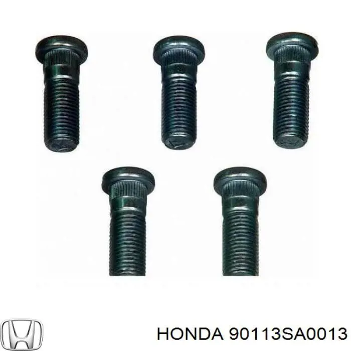 Espárrago de rueda trasero 90113SA0013 Honda