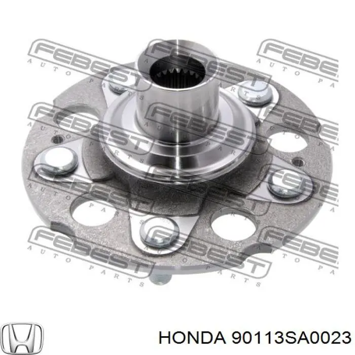 90113SA0023 Honda Болт крепления колеса задний