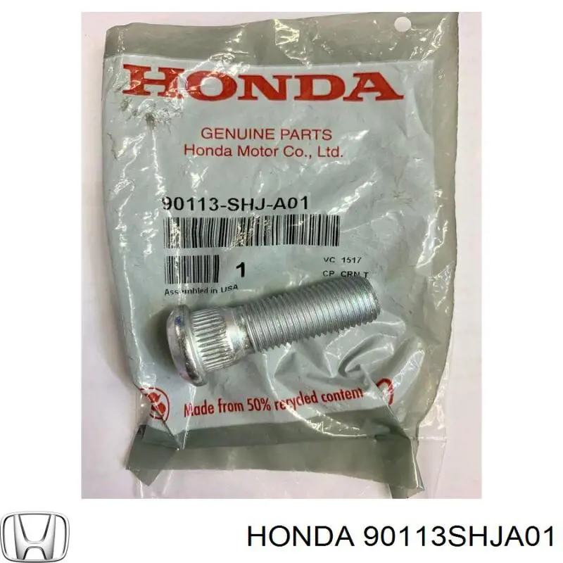Болт ступицы Honda 90113SHJA01