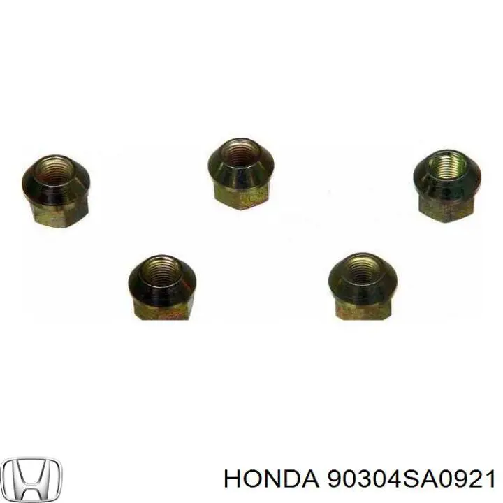 Гайка крепления колеса Honda 90304SA0921 цена, от 1.91 USD