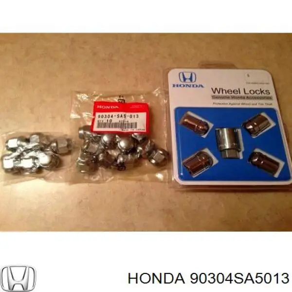 Гайка крепления колеса Honda 90304SA5013 цена, от 3.17 USD